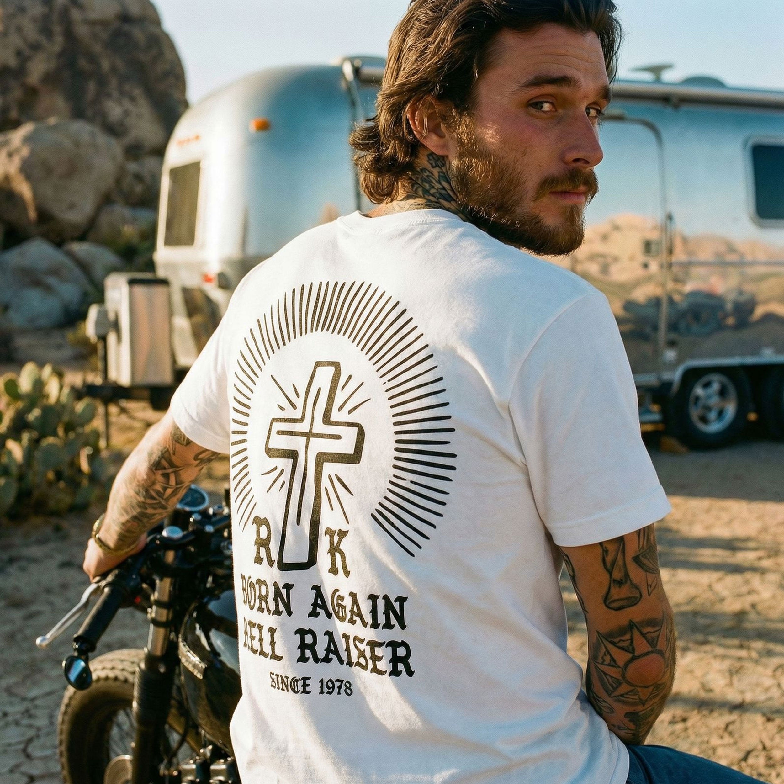 Rum Knuckles BORN AGAIN T-SHIRT