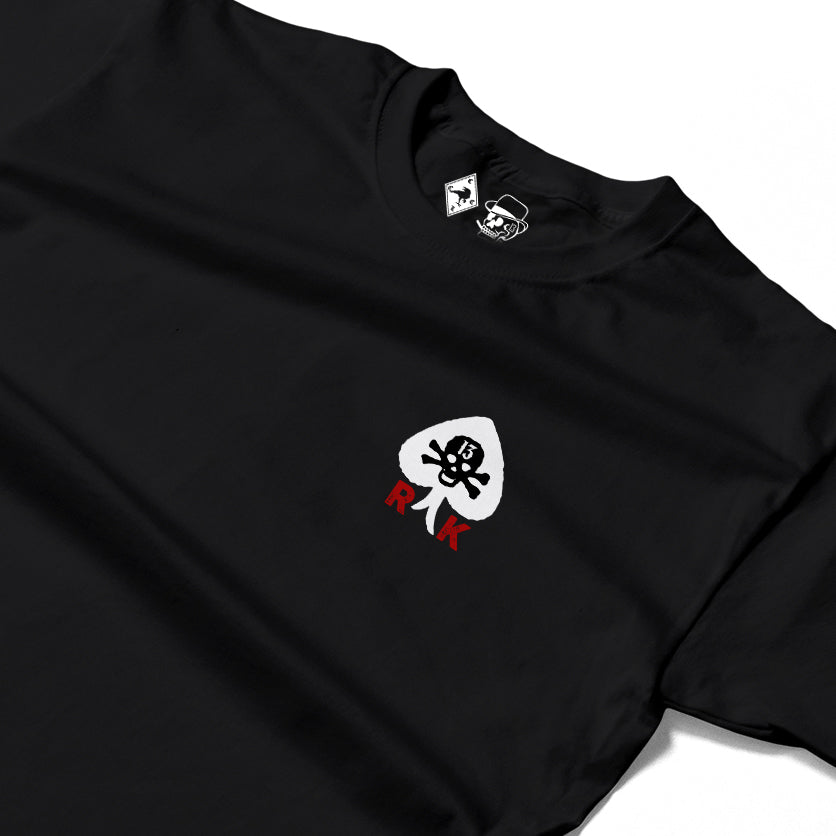RUM KNUCKLES RK SPADE 13 Long Sleeve Tee - Black - detail