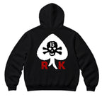 RUM KNUCKLES RK SPADE 13 Zip Hoodie - Black - back