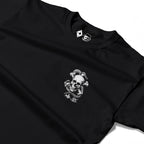 RUM KNUCKLES CROSS BONES Long Sleeve Tee - Black - detail