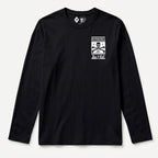 RUM KNUCKLES BAR & GRILL Long Sleeve Tee - Black - front