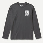 RUM KNUCKLES BAR & GRILL Long Sleeve Tee - Charcoal - front