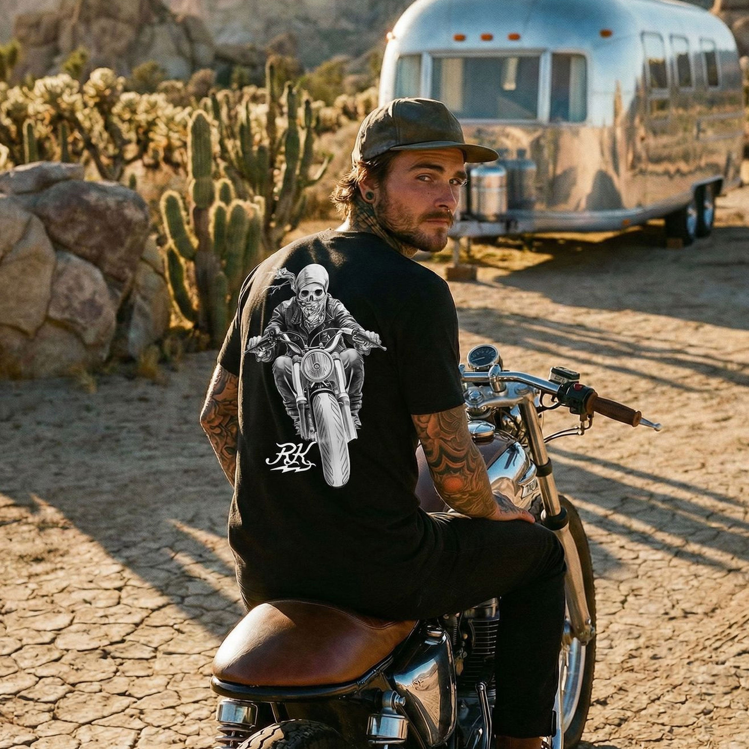 Rum Knuckles GHOST RIDER T-SHIRT