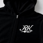 RUM KNUCKLES GHOST RIDER Zip Hoodie - Black - detail