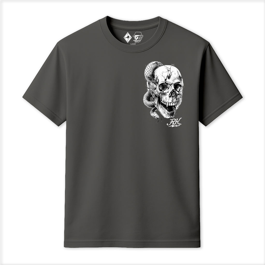 RUM KNUCKLES SKULL SNAKE T-Shirt