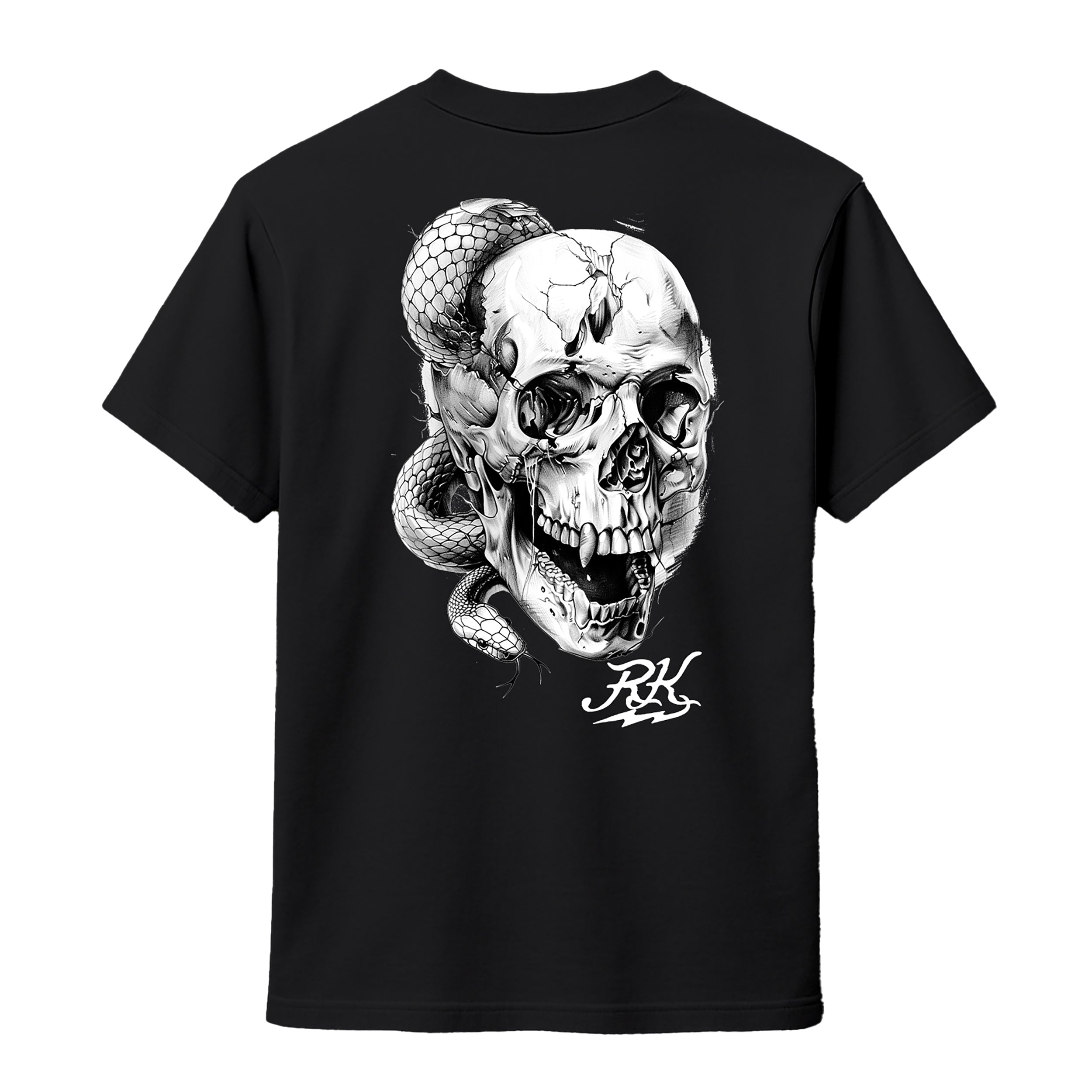 Rum Knuckles SKULL SNAKE T-SHIRT