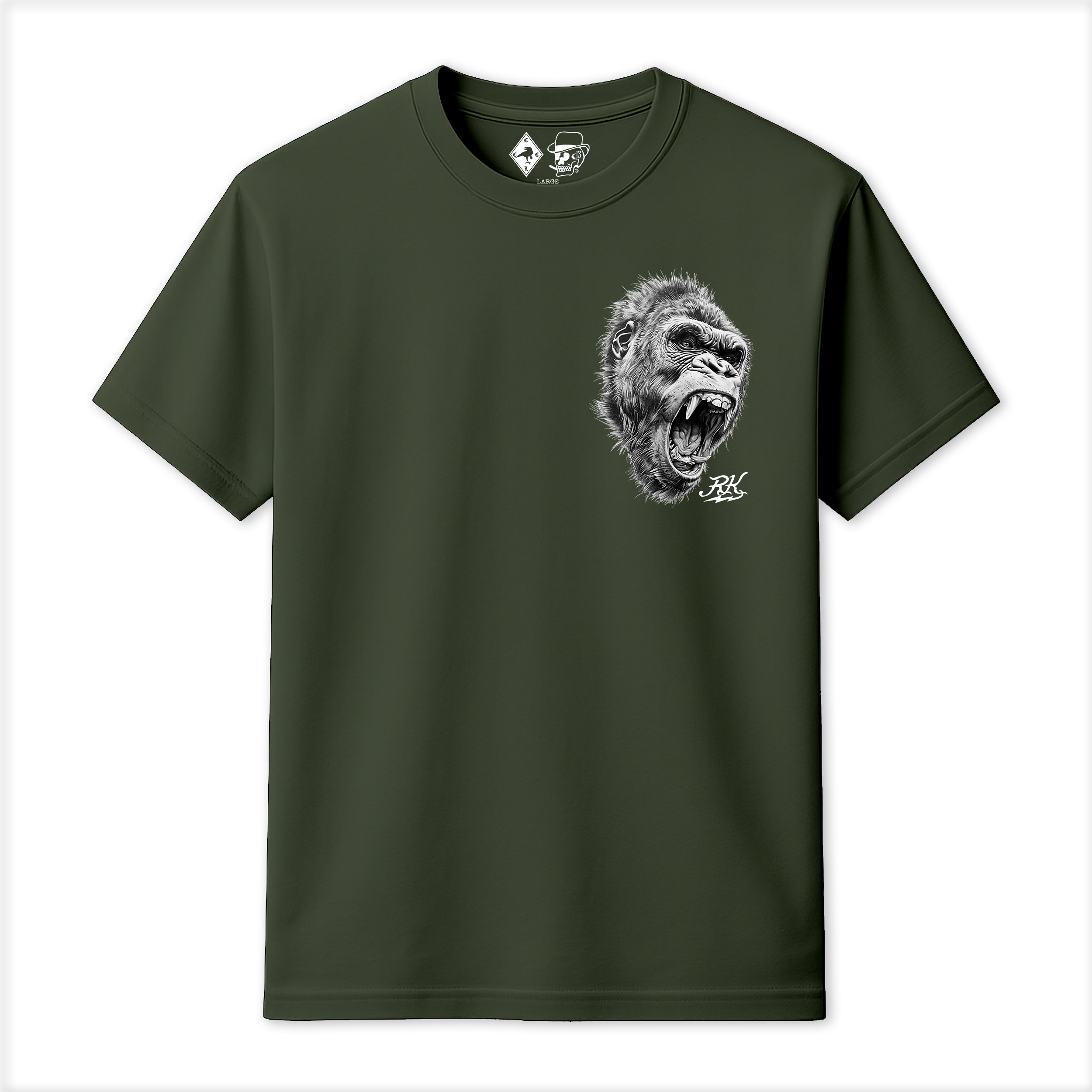 Rum Knuckles GORILLA TACTICS T-SHIRT