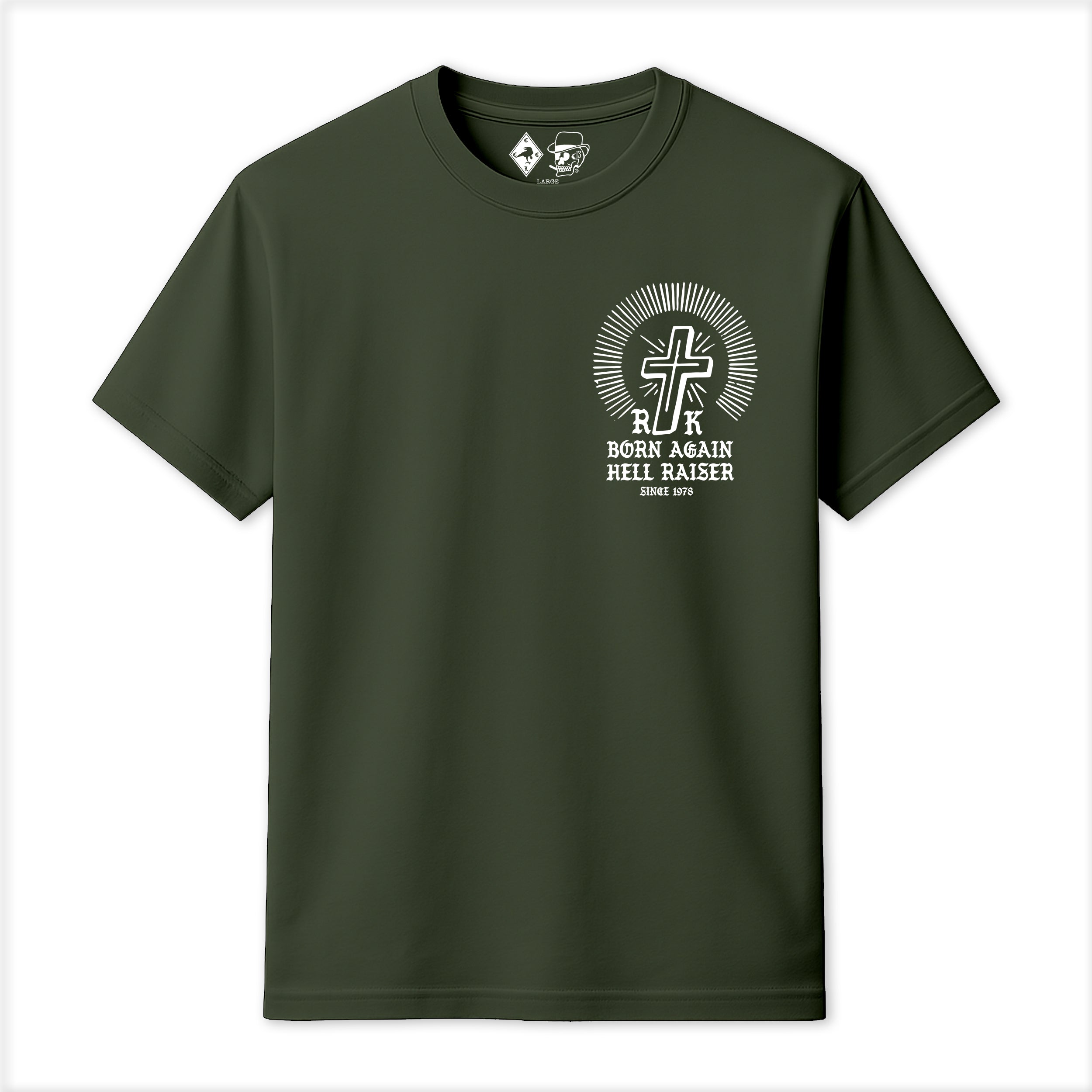 RUM KNUCKLES BORN AGAIN T-Shirt