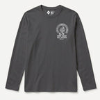 RUM KNUCKLES BORN AGAIN Long Sleeve Tee - Charcoal - front