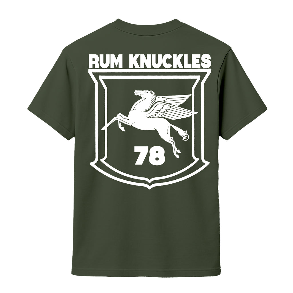 Rum Knuckles FLYING HORSE T-SHIRT