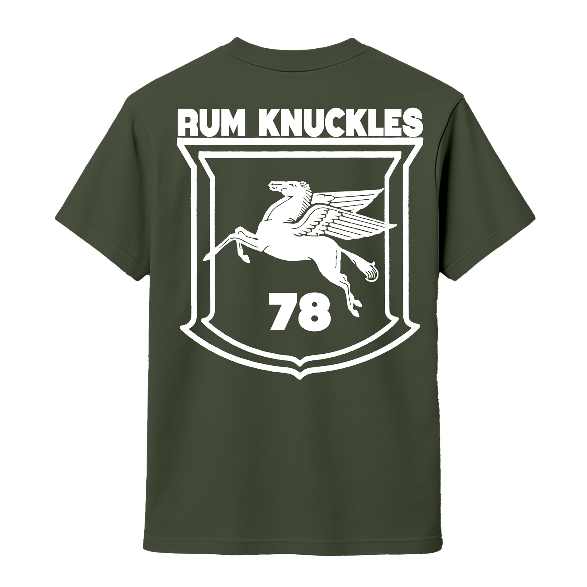 Rum Knuckles FLYING HORSE T-SHIRT