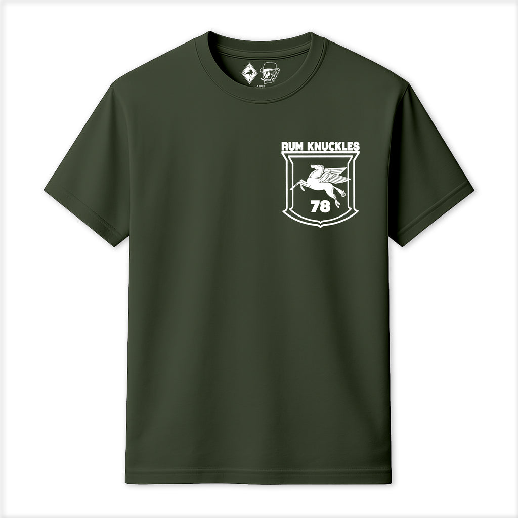 Rum Knuckles FLYING HORSE T-SHIRT