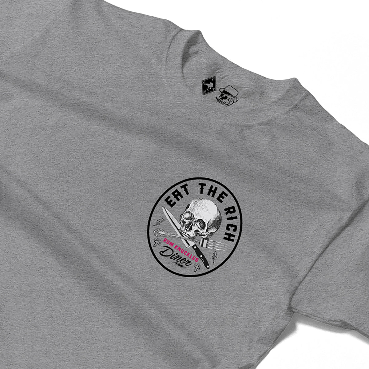 RUM KNUCKLES EAT THE RICH T-Shirt