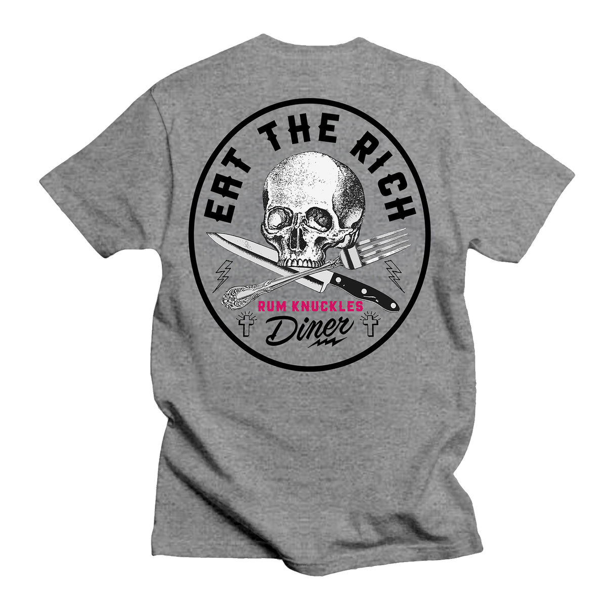 RUM KNUCKLES EAT THE RICH T-Shirt