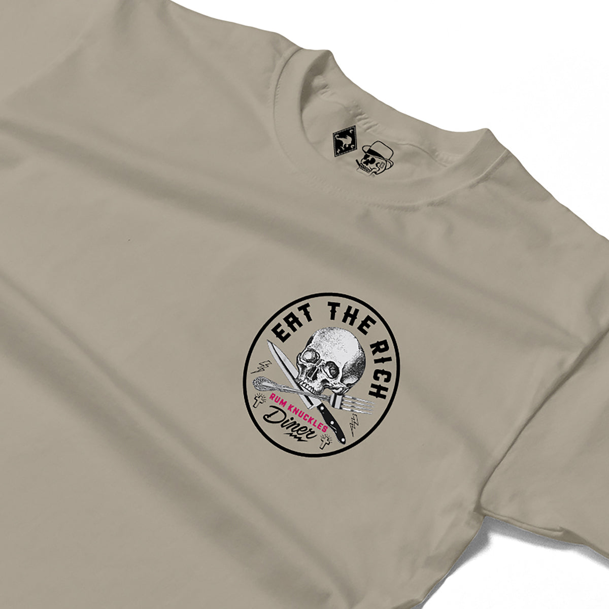 RUM KNUCKLES EAT THE RICH T-Shirt