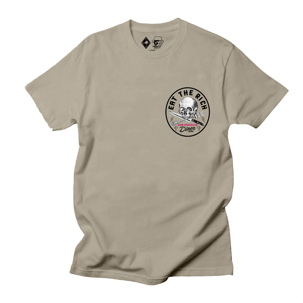 RUM KNUCKLES EAT THE RICH T-Shirt