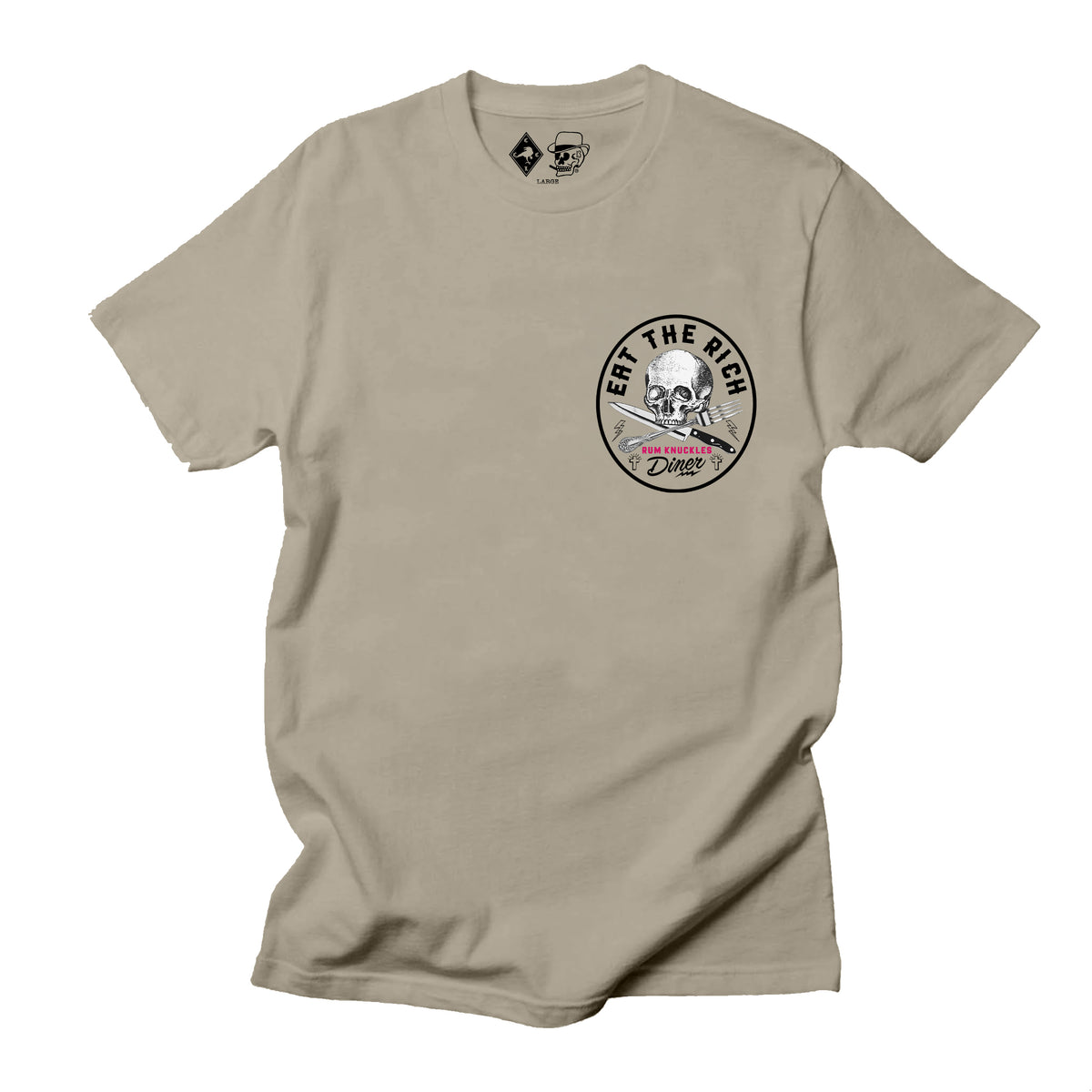 RUM KNUCKLES EAT THE RICH T-Shirt