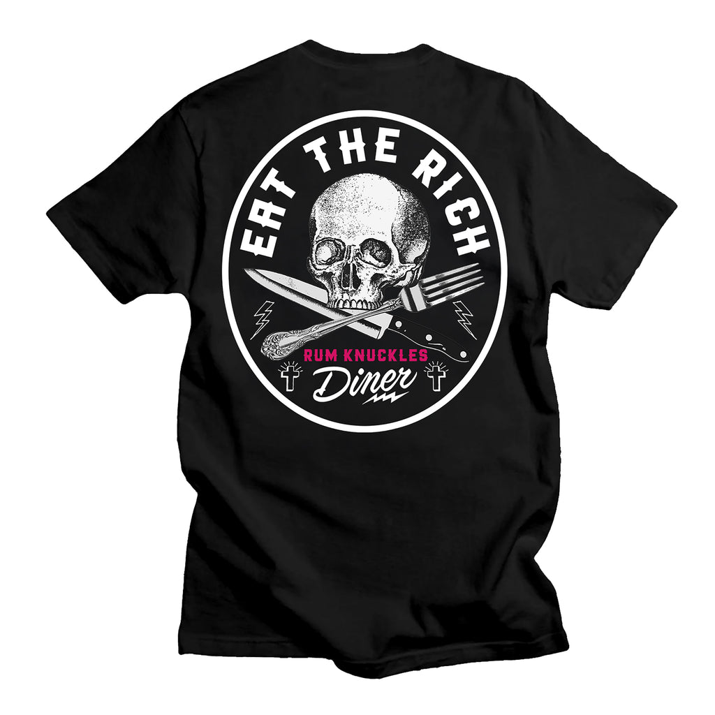 RUM KNUCKLES EAT THE RICH T-Shirt