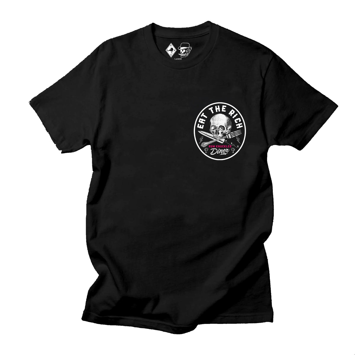 RUM KNUCKLES EAT THE RICH T-Shirt