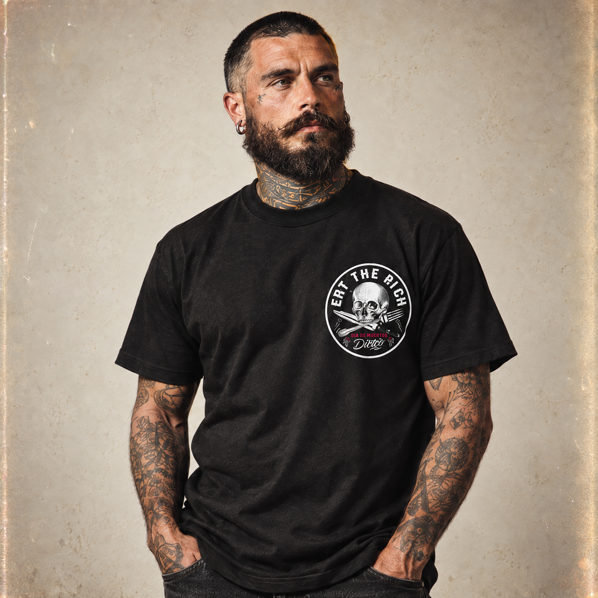 RUM KNUCKLES EAT THE RICH T-Shirt