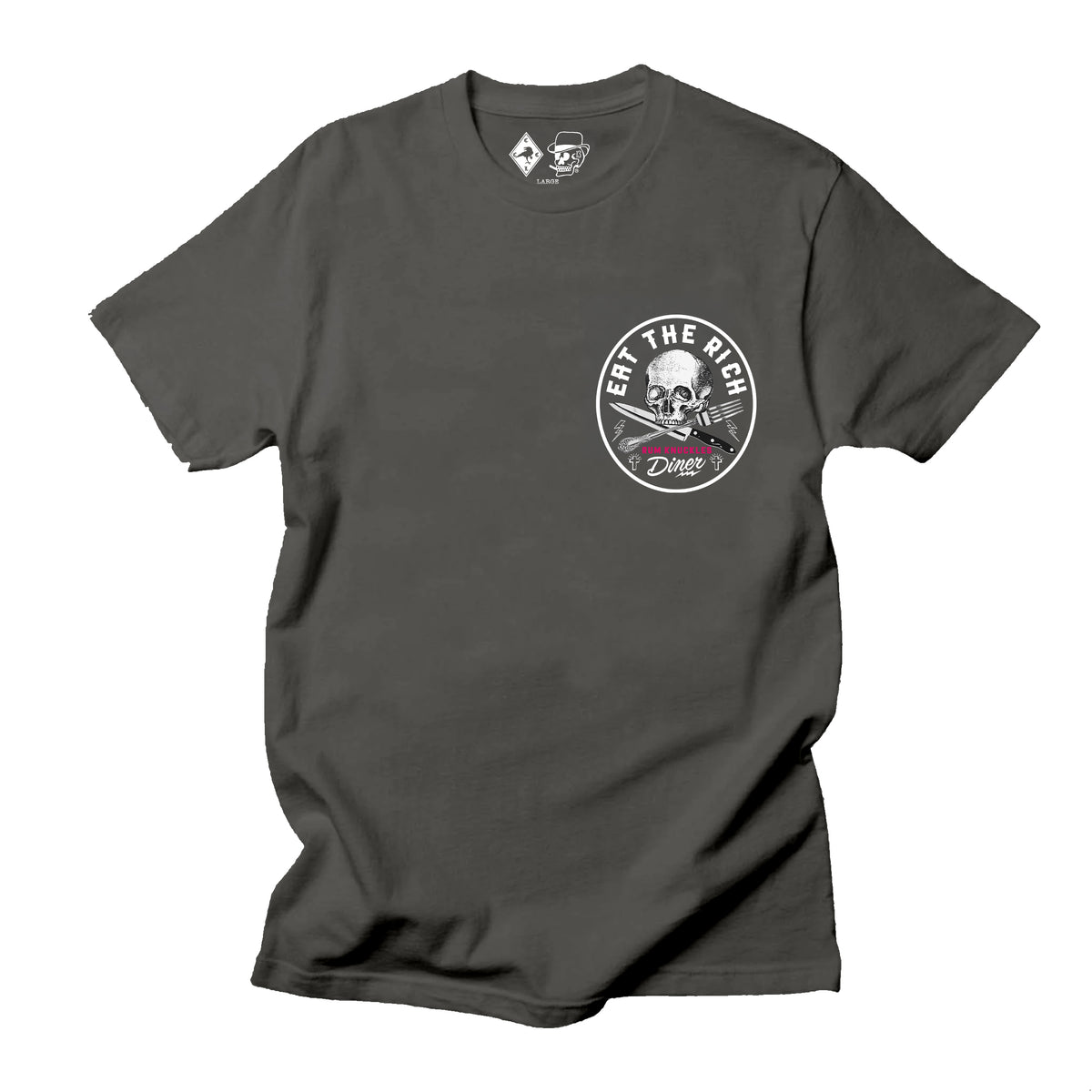 RUM KNUCKLES EAT THE RICH T-Shirt