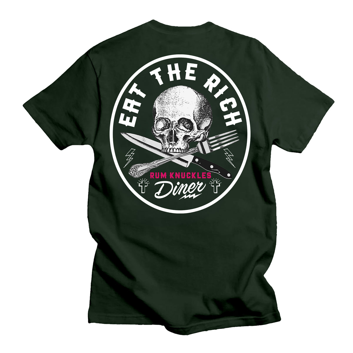 RUM KNUCKLES EAT THE RICH T-Shirt