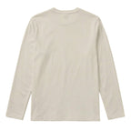 RUM KNUCKLES LIVE ONCE Long Sleeve Tee - Ecru - back