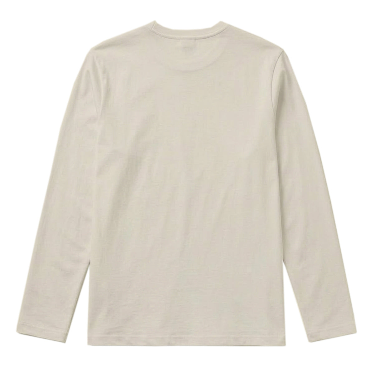 RUM KNUCKLES LIVE ONCE Long Sleeve Tee - Ecru - back