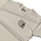 RUM KNUCKLES LIVE ONCE Long Sleeve Tee - Ecru - detail