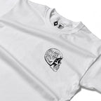 RUM KNUCKLES LIVE ONCE Long Sleeve Tee - White - detail