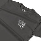 RUM KNUCKLES LIVE ONCE Long Sleeve Tee - Charcoal - detail