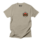 RUM KNUCKLES BUTTERFLY TIGER T-Shirt