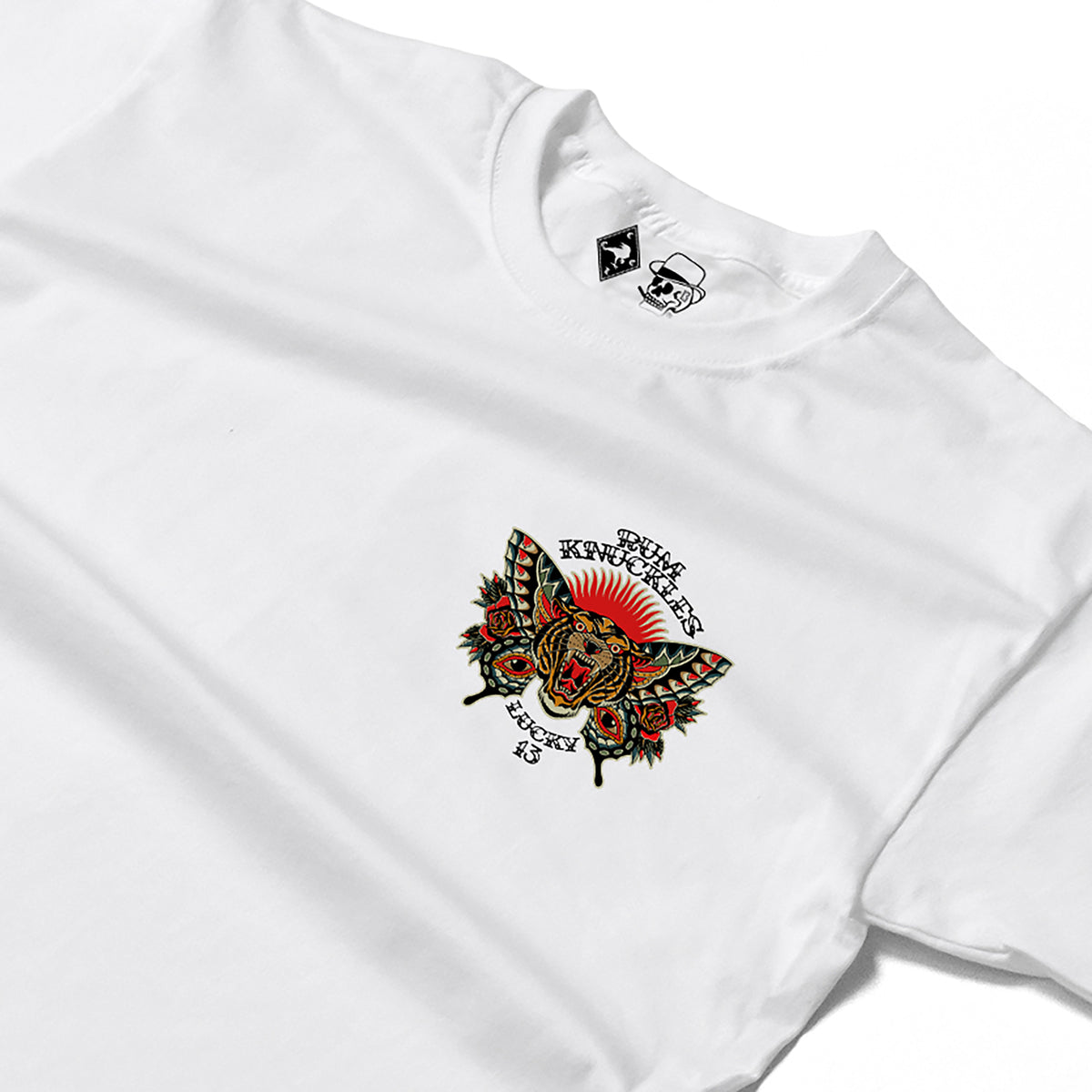RUM KNUCKLES BUTTERFLY TIGER T-Shirt