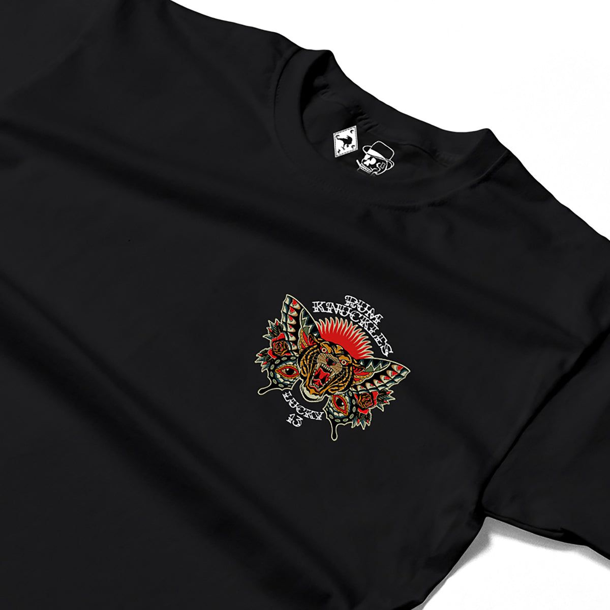 RUM KNUCKLES BUTTERFLY TIGER T-Shirt