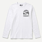 RUM KNUCKLES RK RODEO Long Sleeve Tee - White - front