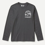 RUM KNUCKLES RK RODEO Long Sleeve Tee - Charcoal - front
