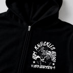 RUM KNUCKLES RK RODEO Zip Hoodie - Black - detail