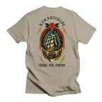 RUM KNUCKLES RK SINK OR SWIM T-Shirt