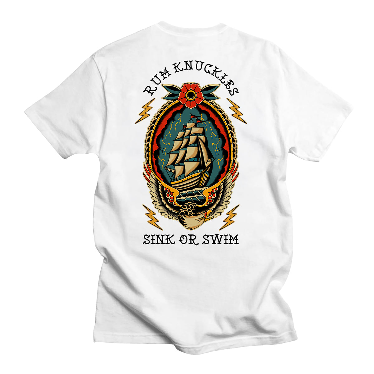 RUM KNUCKLES RK SINK OR SWIM T-Shirt
