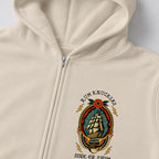 RUM KNUCKLES RK SINK OR SWIM Zip Hoodie - Ecru - detail