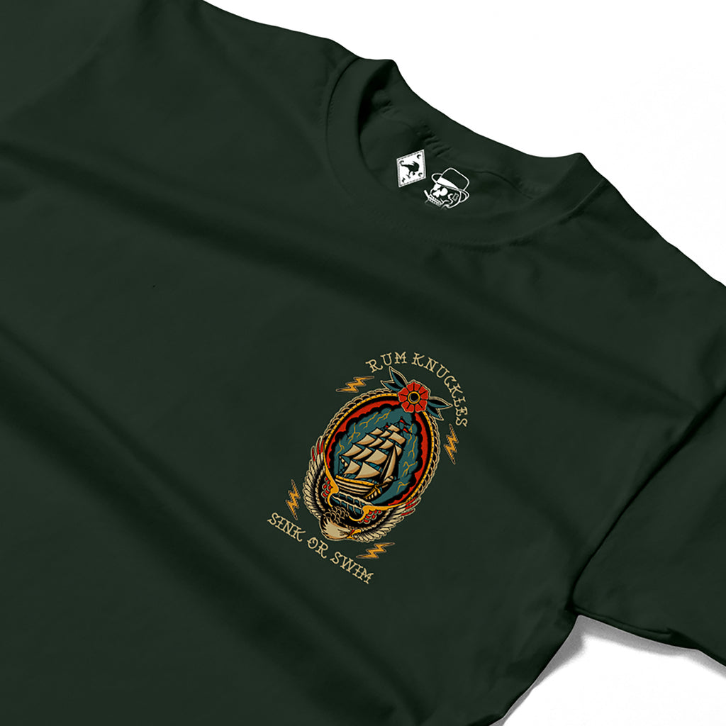 RUM KNUCKLES RK SINK OR SWIM T-Shirt