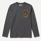 RUM KNUCKLES RK SINK OR SWIM Long Sleeve Tee - Charcoal - front