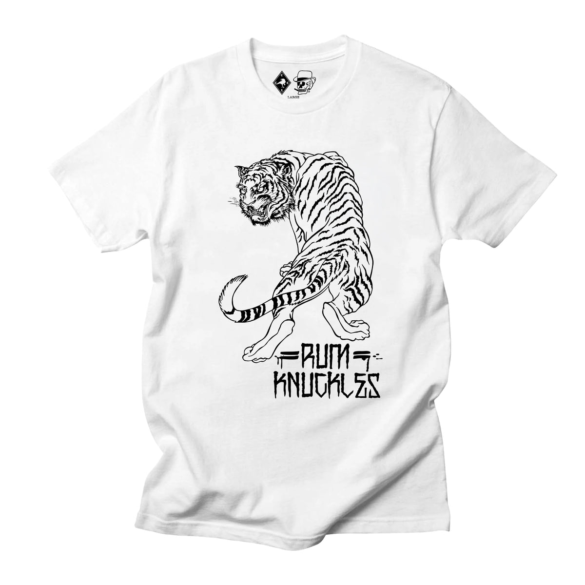 RUM KNUCKLES RK TIGER STRIPES T-Shirt