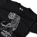 RUM KNUCKLES RK TIGER STRIPES Long Sleeve Tee - Black - detail