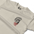 RUM KNUCKLES DEATH OR GLORY Long Sleeve Tee - Ecru - detail