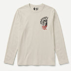 RUM KNUCKLES DEATH OR GLORY Long Sleeve Tee - Ecru - front