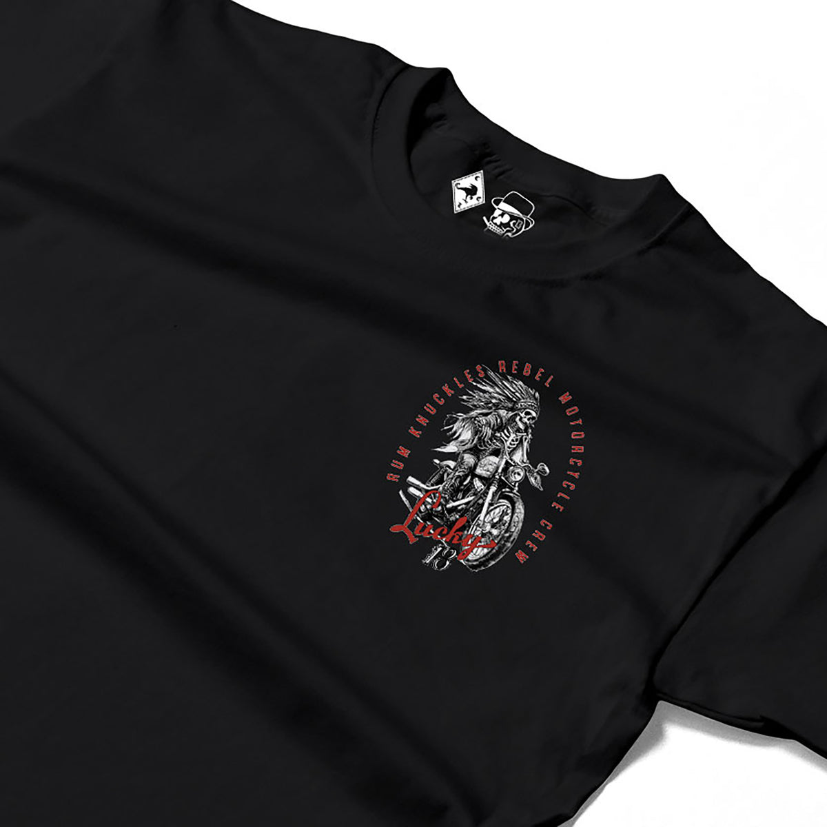 RUM KNUCKLES LUCKY 13 MOTO T-Shirt