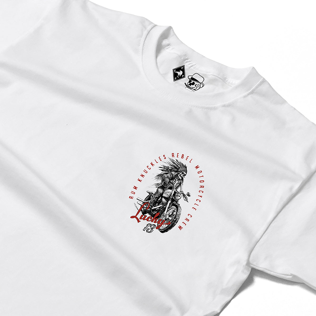 RUM KNUCKLES LUCKY 13 MOTO T-Shirt