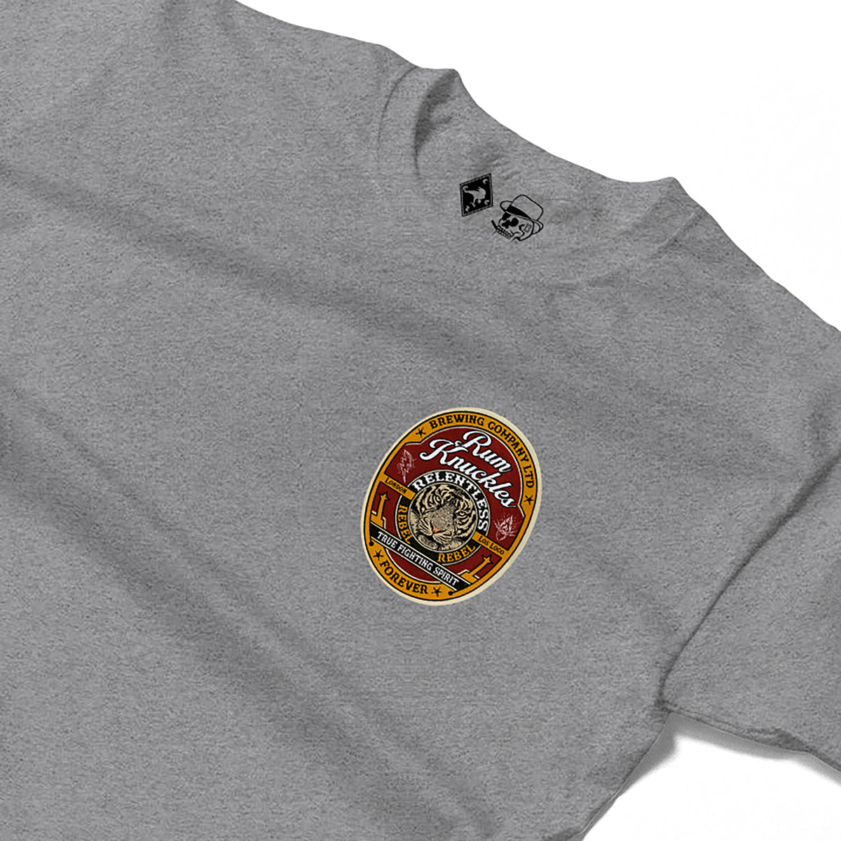 RUM KNUCKLES TRUE FIGHTING SPIRIT T-Shirt