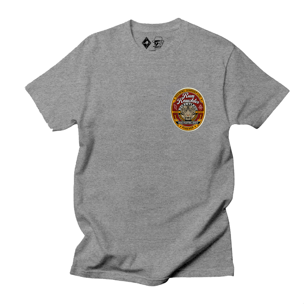RUM KNUCKLES TRUE FIGHTING SPIRIT T-Shirt